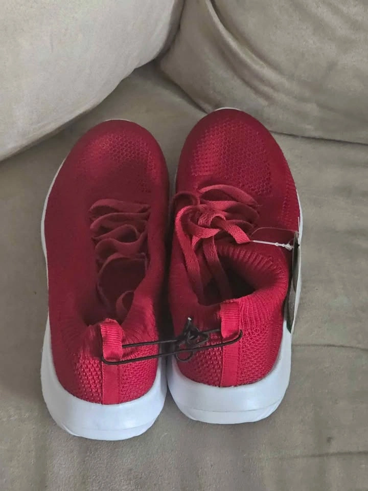 Athletic Works Red Memory Foam Sneakers-Womens Size 9 - photo 3