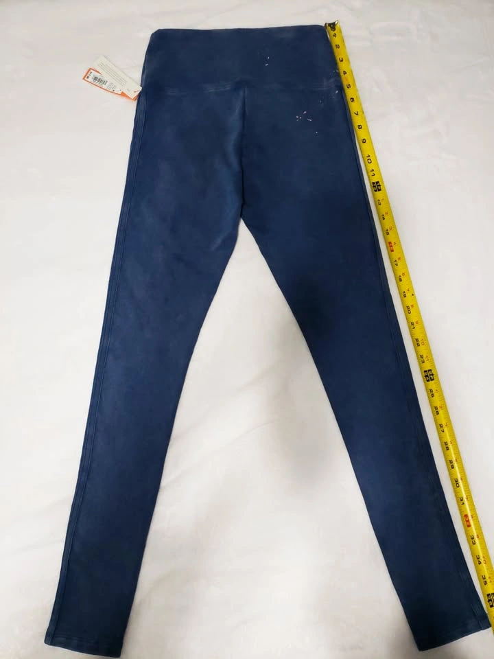 New! Colsie High-Rise Blue Distressed Mottled Leggings (XS) - photo 2
