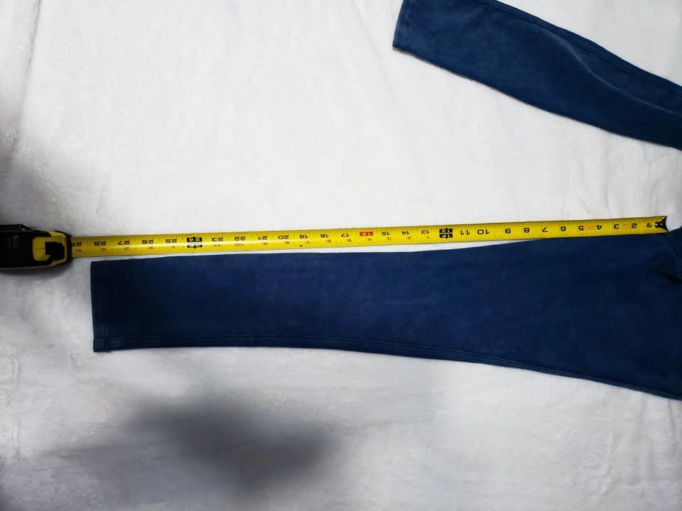 New! Colsie High-Rise Blue Distressed Mottled Leggings (XS) - photo 3