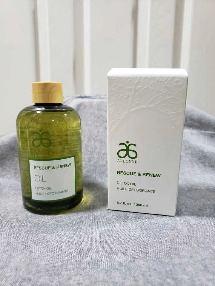 BRAND NEW! Arbonne Rescue & Renew Detox Oil 200ml
