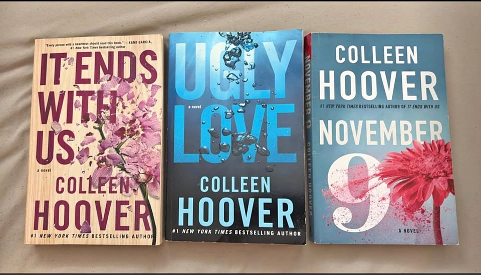 Colleen Hoover Book Bundle: It Ends With Us, Ugly Love, November