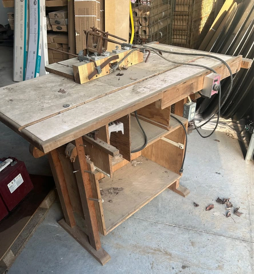 Wood Router Table with Fence & Stand - photo 3