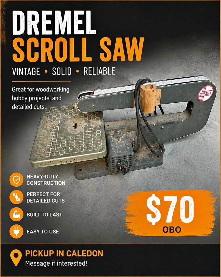 Dremel Scroll Saw