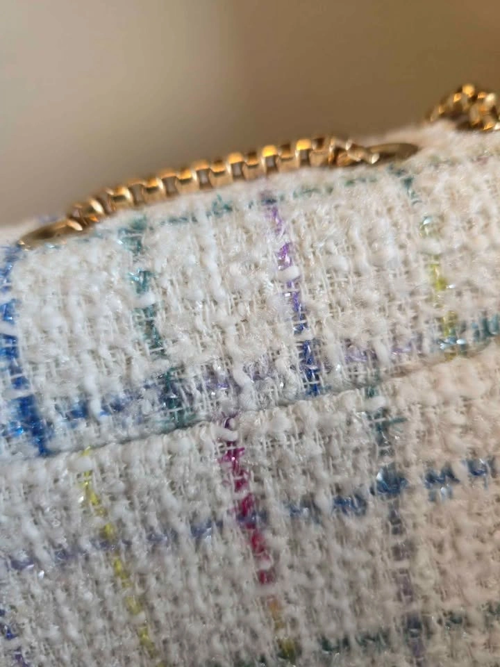 Tweed Pastel Rainbow Purse Unbranded - photo 5