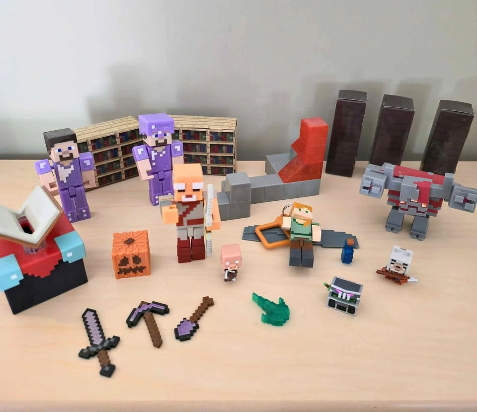 Minecraft Toys and Figures Bundle