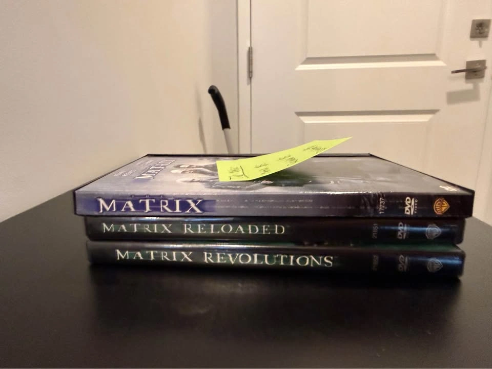 The Matrix Trilogy DVD Set - photo 2