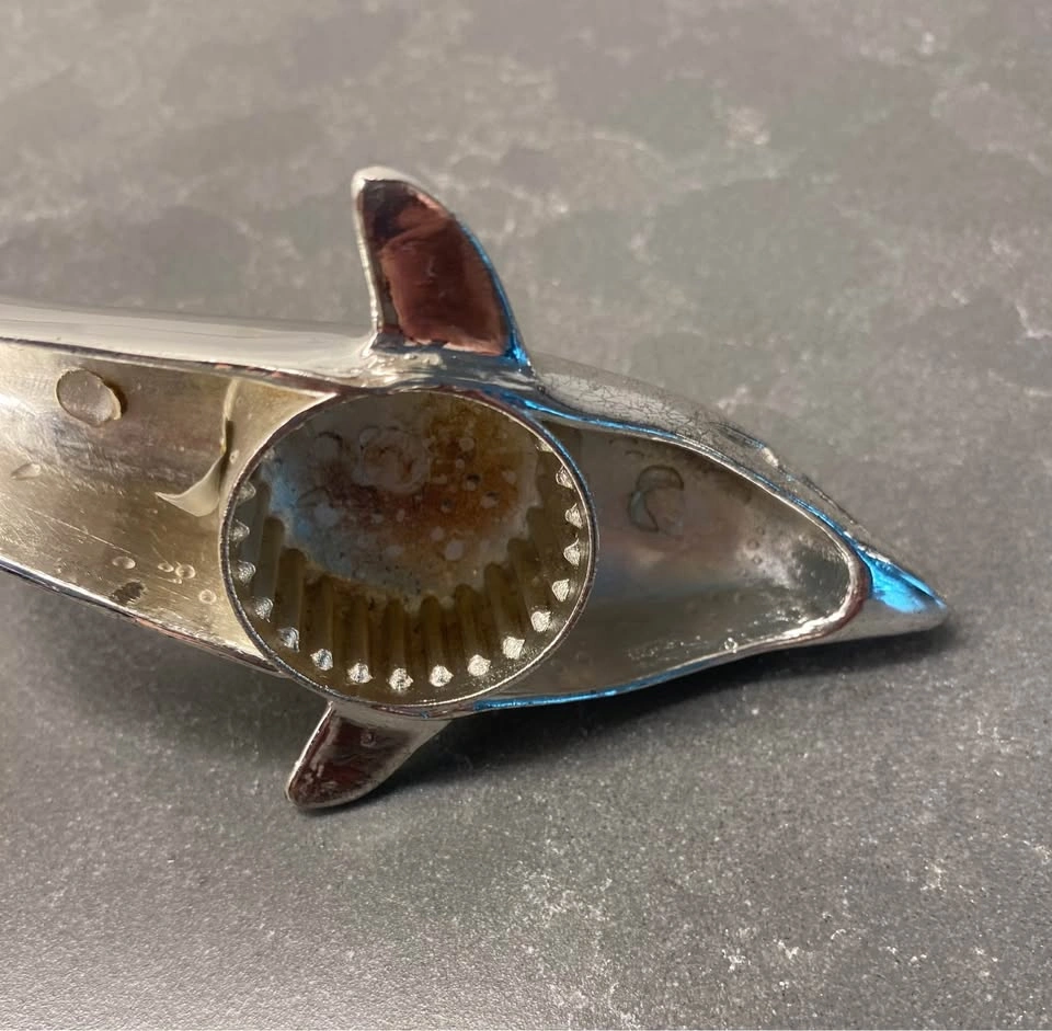Chrome Dolphin Bottle Opener and Nutcracker - photo 5