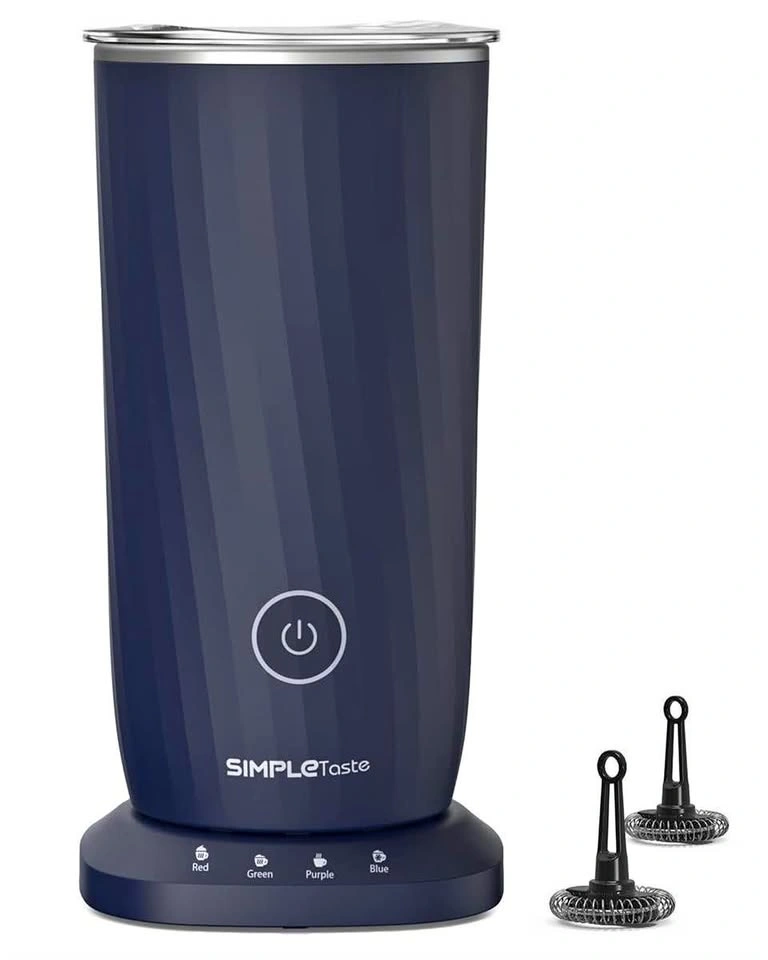 SIMPLETASTE Milk Frother, 4-in-1 Electric Milk Frother