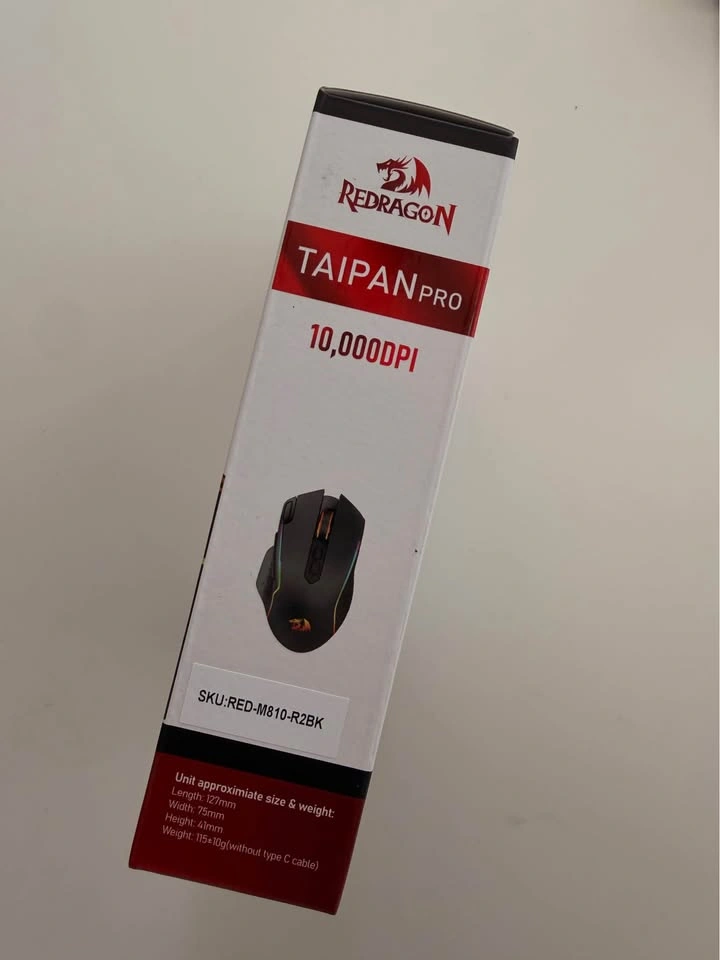 Redragon M810 Pro Wireless Gaming Mouse, 10000 DPI - photo 3