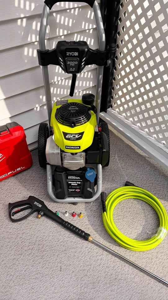 Ryobi 3000 psi commercial grade pressure washer - photo 3