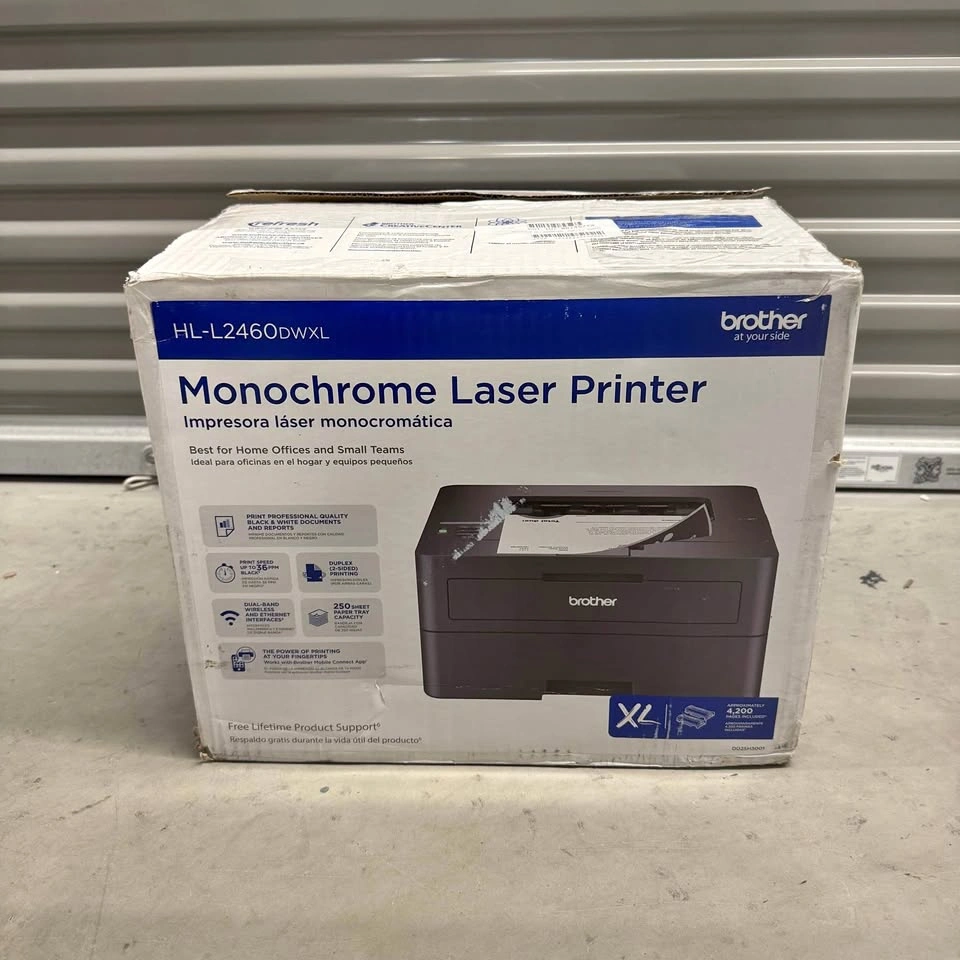 Brother HL-L2460DWXL Monochrome Laser Printer