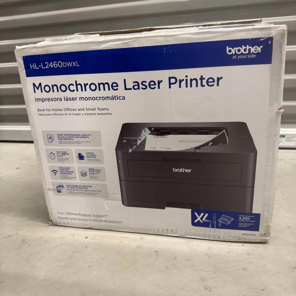 Brother HL-L2460DWXL Monochrome Laser Printer - photo 2