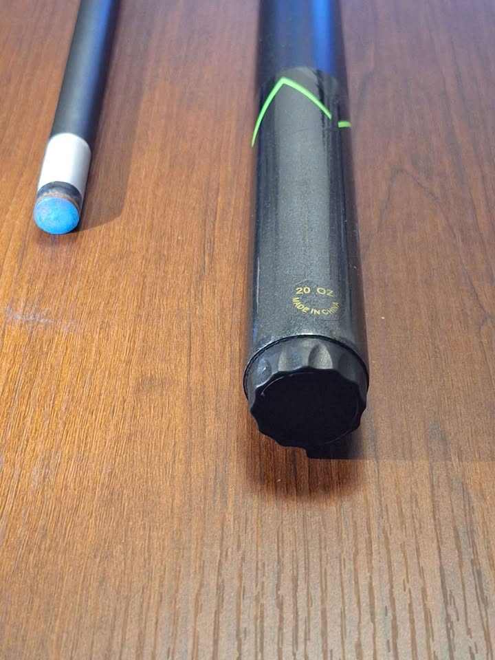Glass Fiber Pool/billiards cue stick 58" 20 Oz microfiber grip - photo 3