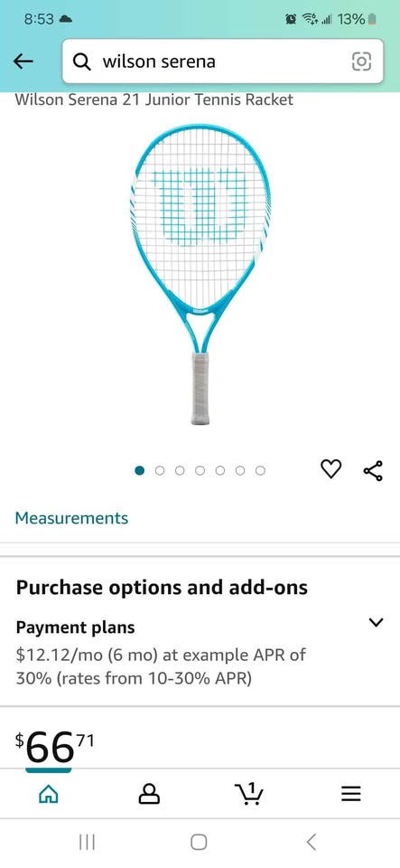 New Wilson Tennis rackets for kids - photo 2