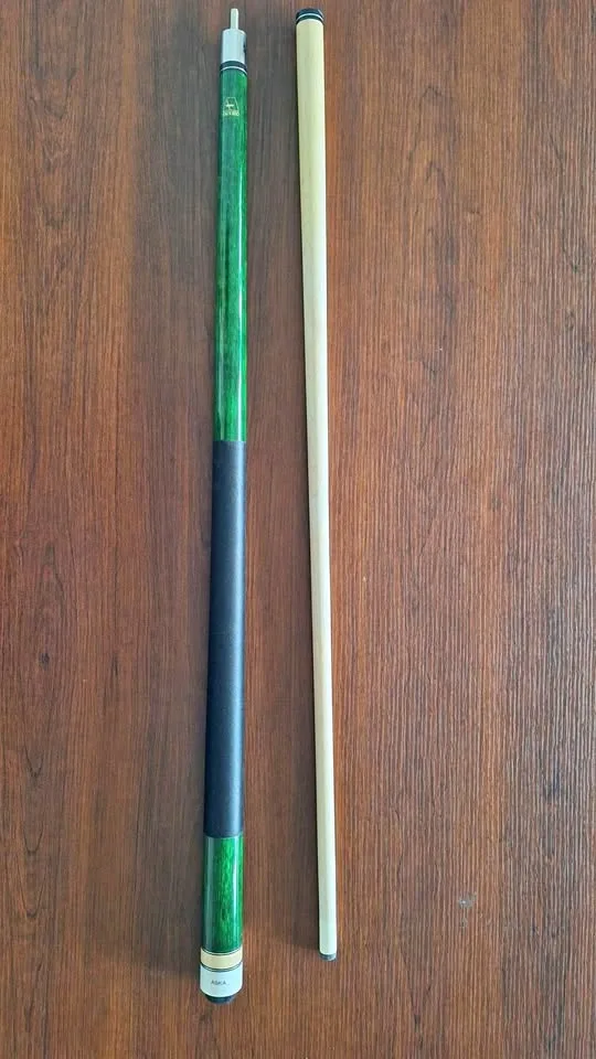 Pool Cue Stick, 58" Hard Rock Maple, 13mm Hard Tip thumbnail