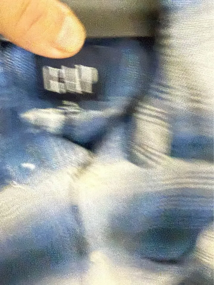 Men's Gap Blue/ White/ Grey Gingham Flannel Shirt image indicator(3)