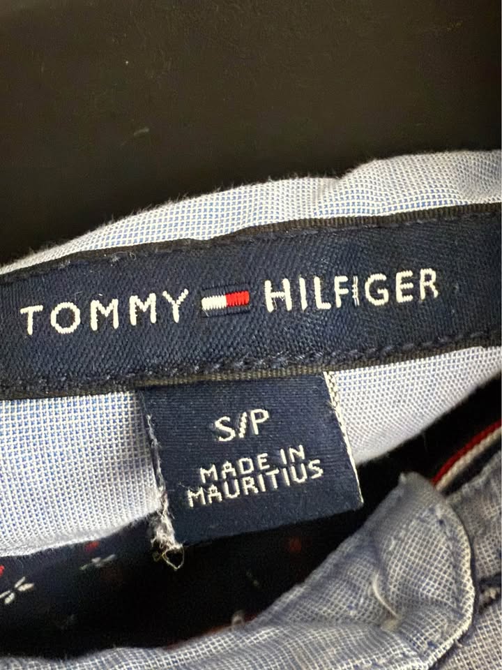 Tommy Hilfiger Blue Long Sleeve Shirt Size S/P - photo 2