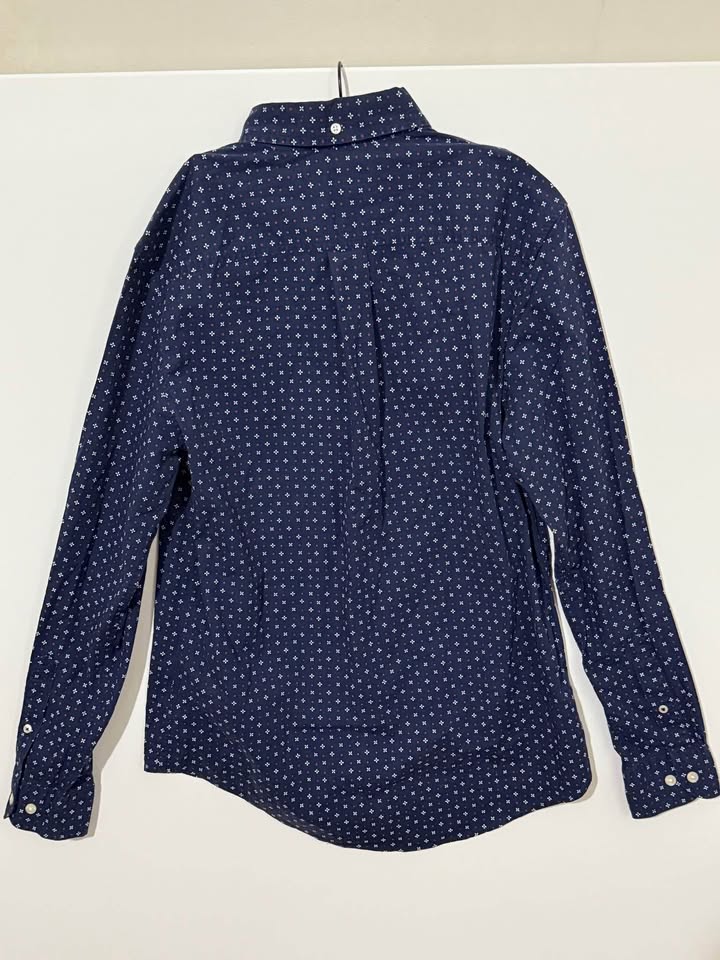 Tommy Hilfiger Blue Long Sleeve Shirt Size S/P - photo 3