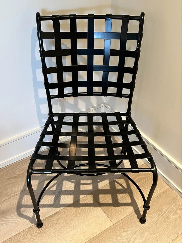 Set of 8 Metal Chairs - photo 2