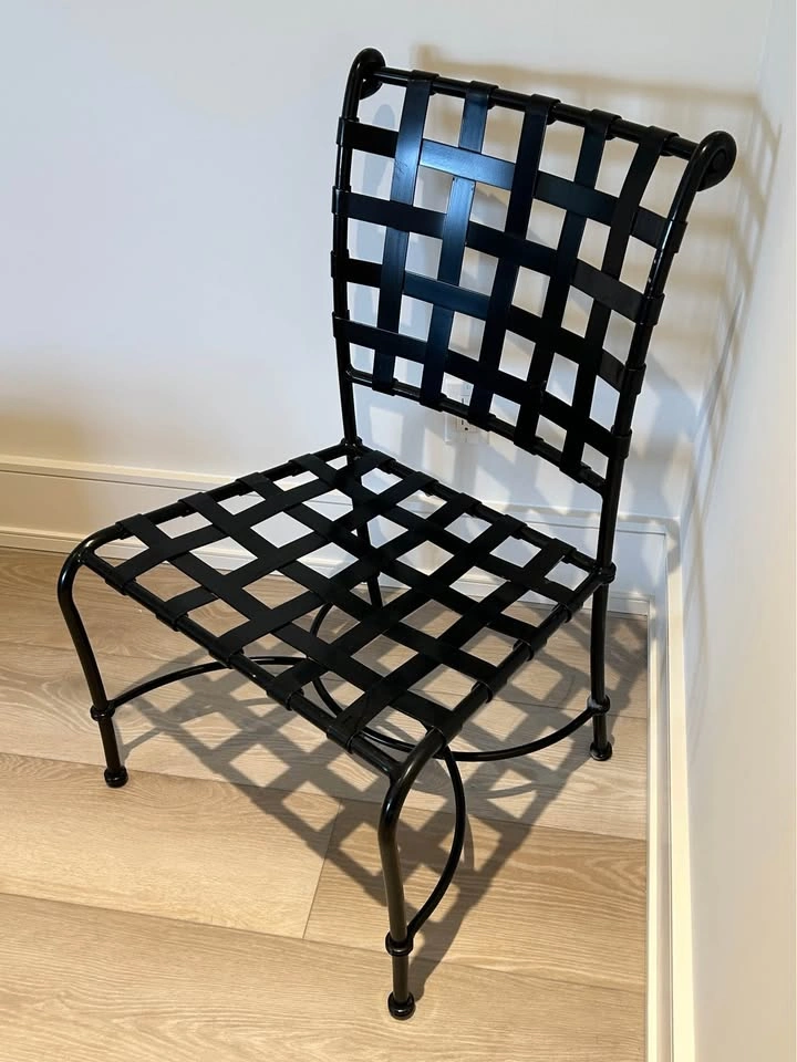 Set of 8 Metal Chairs - photo 3