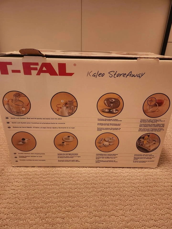 T-Fal Kaleo StoreAway Food Processor - photo 3