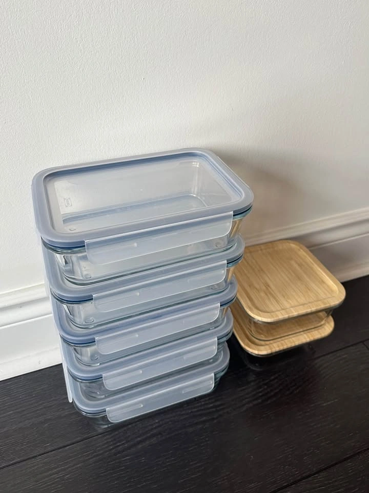 Glass Food Storage Containers – Set of 7 | Airtight & Leakproof - photo 2