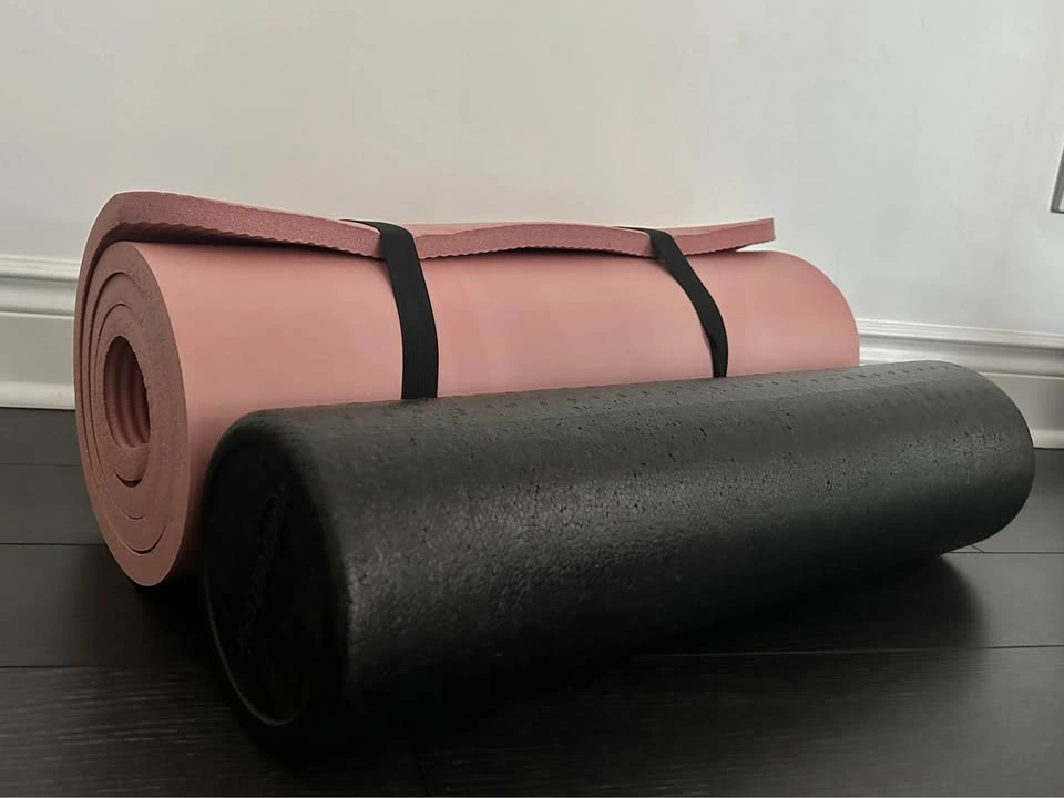 Yoga Mat + Foam Roller + Massage Roller Bundle - photo 2