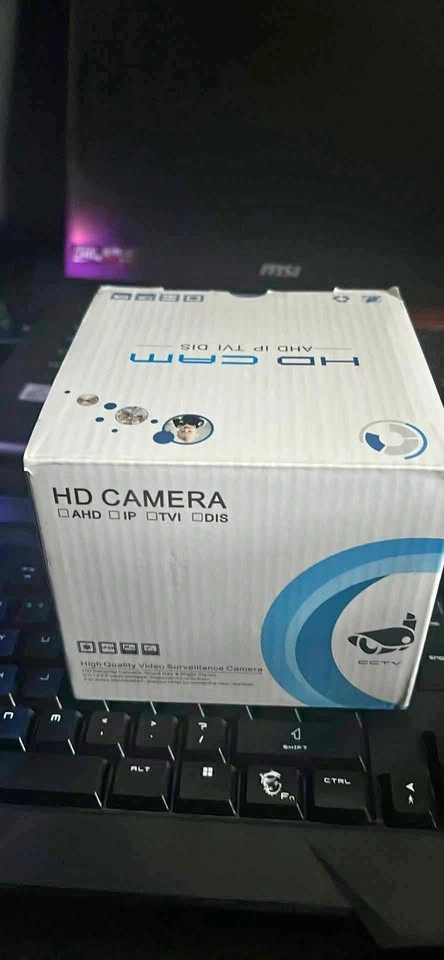 Brand New HD Security Camera – AHD/IP/TVI/CVI Compatible
