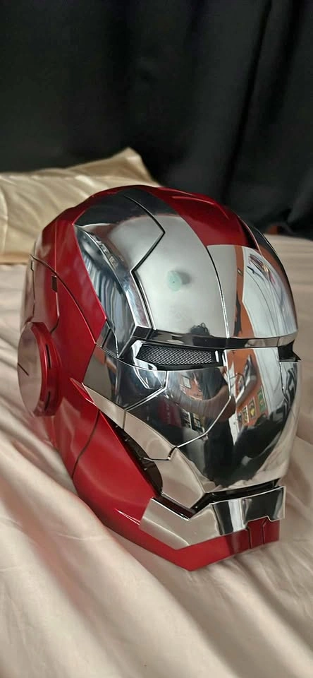 Iron Man 1:1 wearable helmet replica for sale.