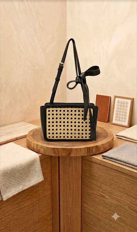 Brand New Oak + Fort Cane Crossbody Bag
