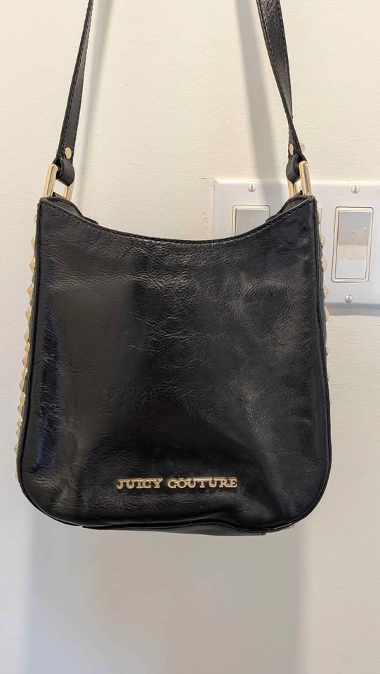 Juicy Couture Studded Leather Shoulder Bag - photo 2