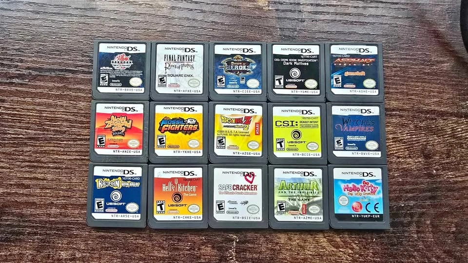 Nintendo DS Games Loose