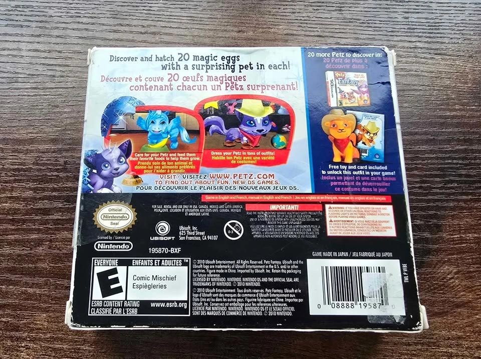 Petz Fantasy - Nintendo DS Game SEALED - photo 4
