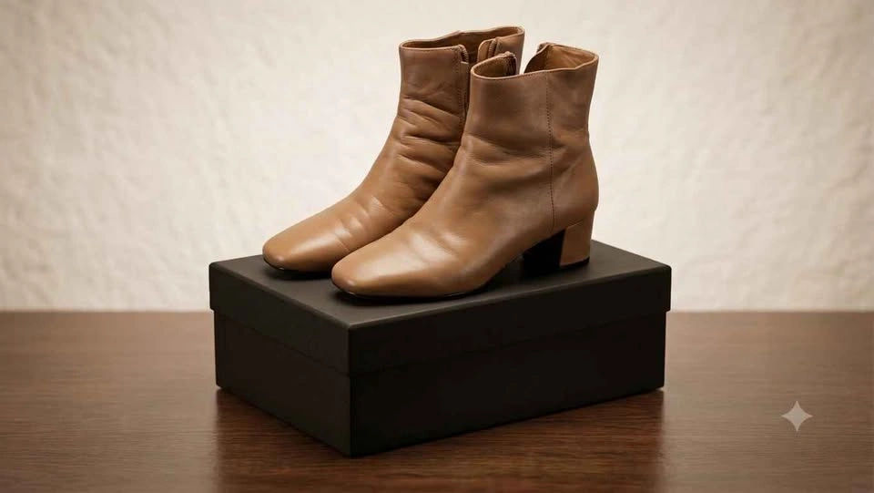 Tan ankle boots - photo 2