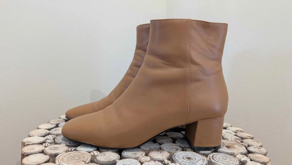 Tan ankle boots - photo 3