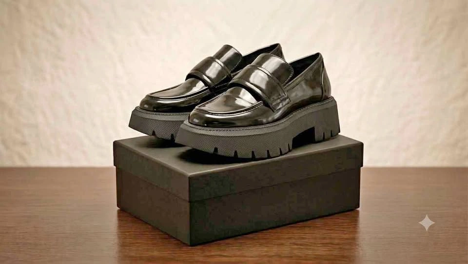 Chuncky Zara Lug Sole Loafers