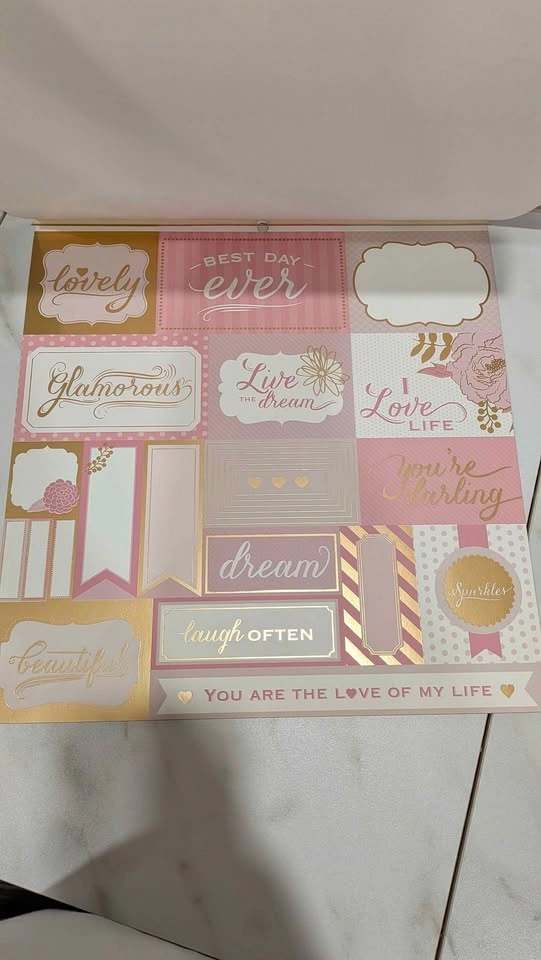 Craft Smith Blush Glam 12x12 Paper Pad - photo 2