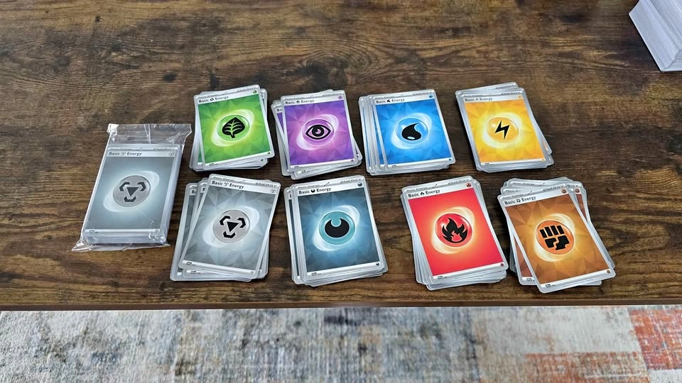 Pokemon 2024 Basic Energy Cards Bulk