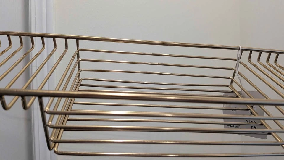 Brand New HM Gold Metal Bathtub Caddy Tray - photo 4