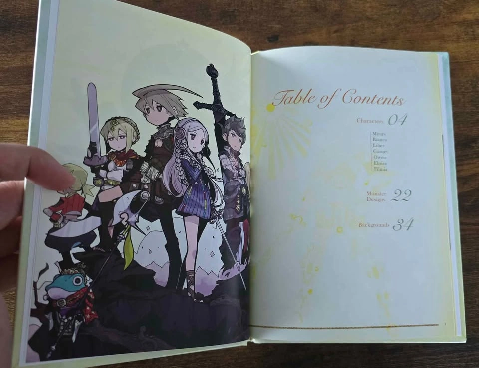 Legend of Legacy - Game Art Book - photo 4