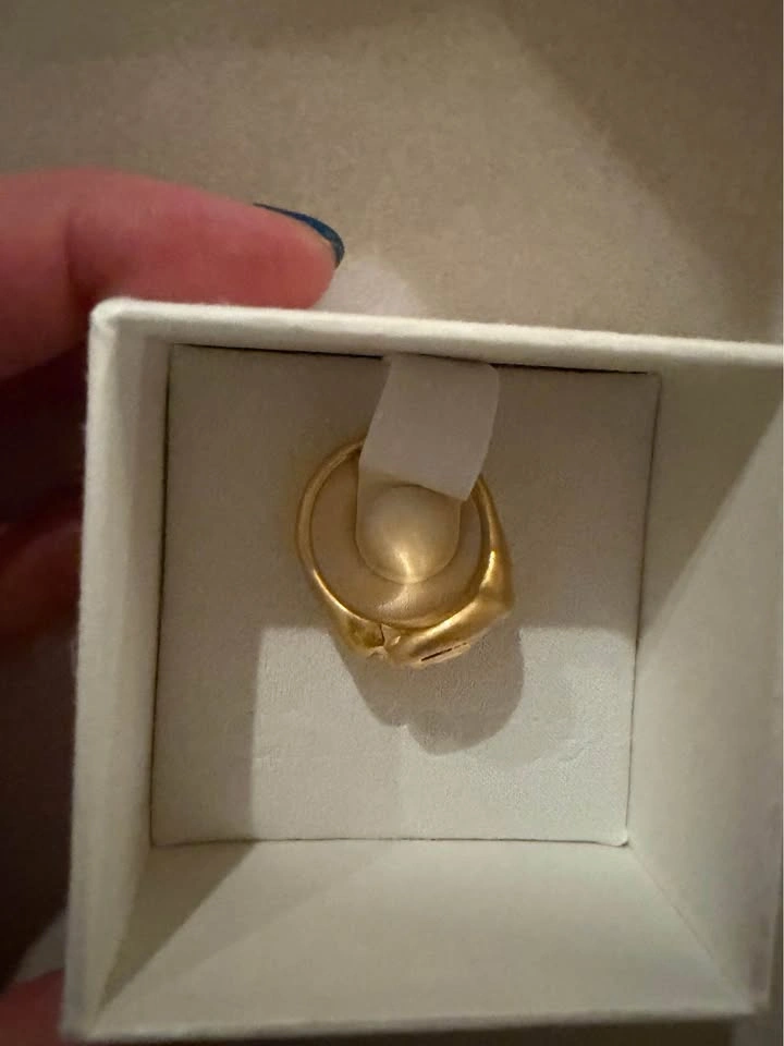 Size 7 golden ring shell - photo 2