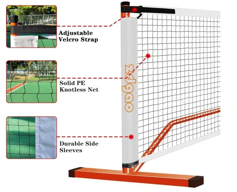 New in Box Portable Pickleball Net 22 x 3ft image indicator(3)