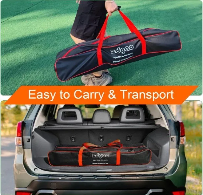 New in Box Portable Pickleball Net 22 x 3ft image indicator(5)