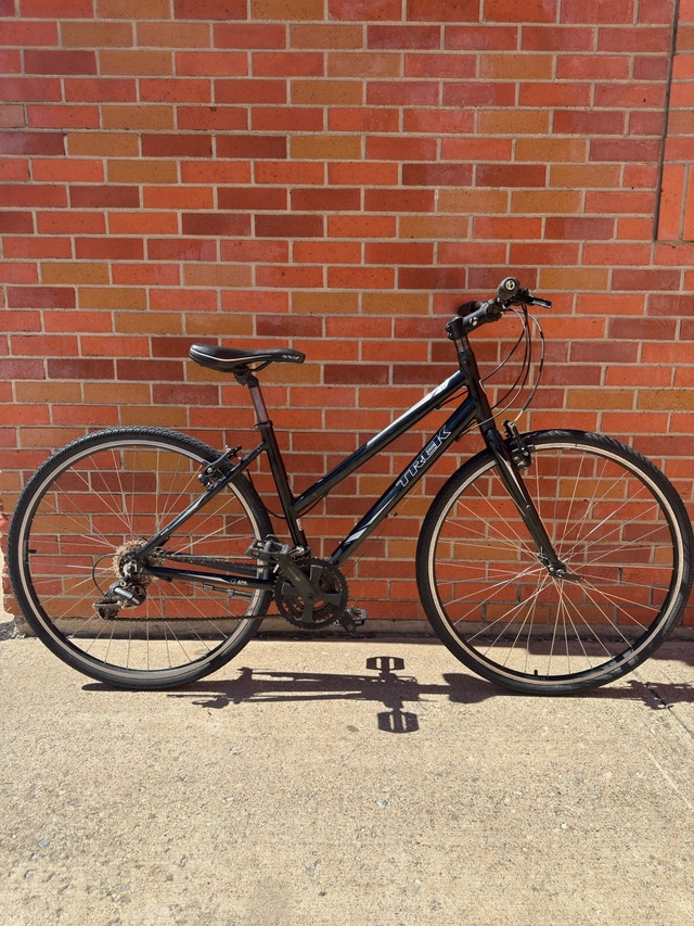 Trek Hybrid Bike + Helmet