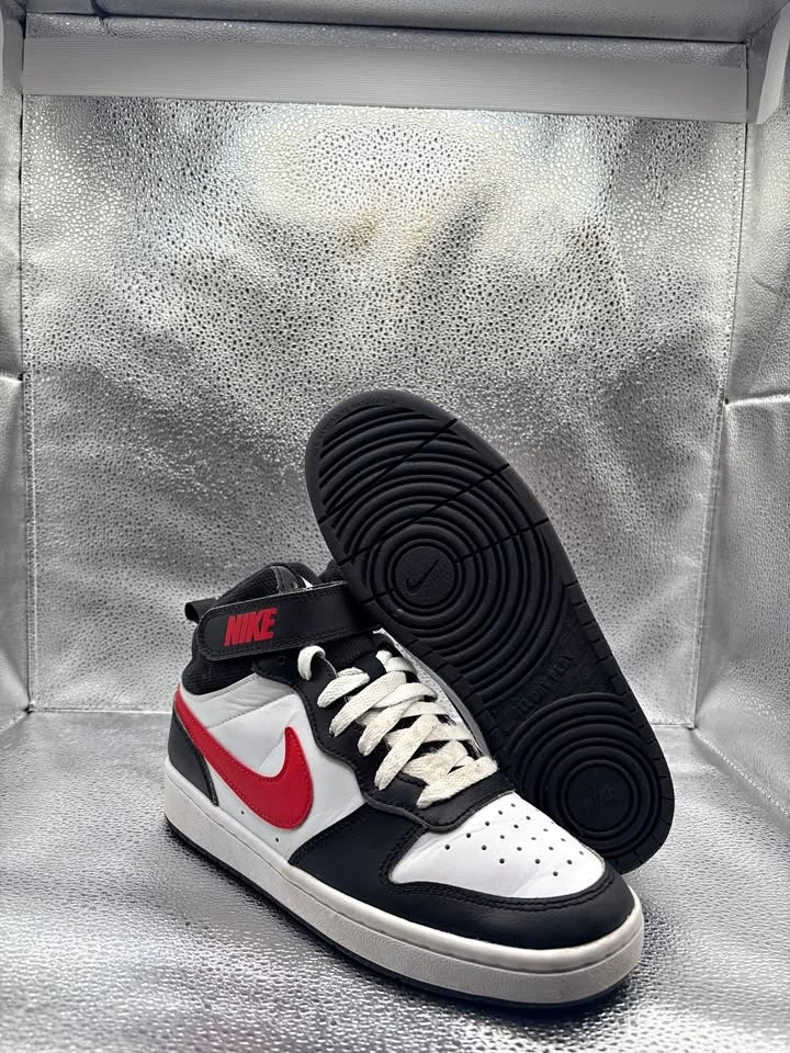 Nike court borough mid 2 university red