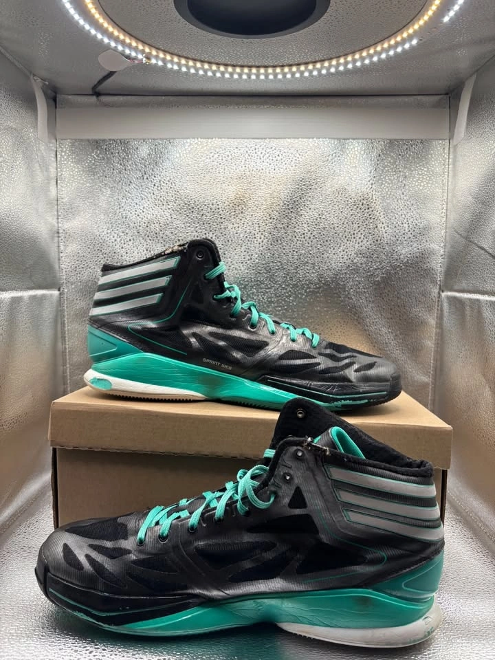 Adidas adizero crazy light 2 black hyper green - photo 5