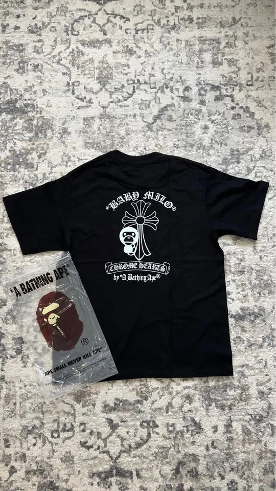 Chrome Hearts X Bape T-Shirt - Medium - photo 3