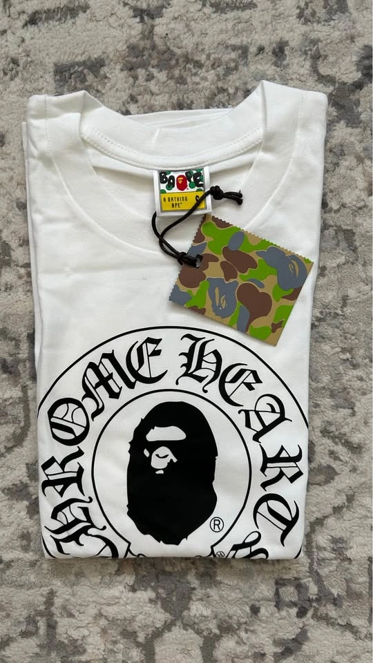 Chrome Hearts X Bape T-Shirt - Small - photo 2