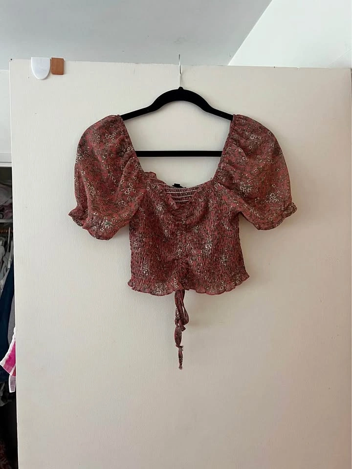 paper moon blouse size S