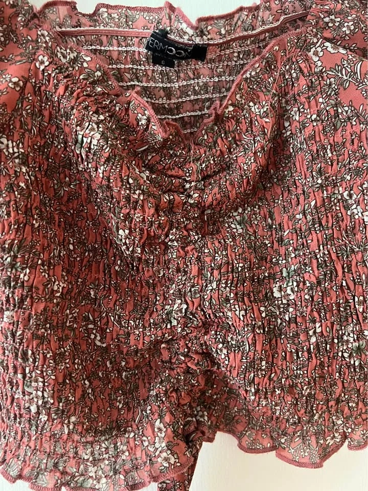 paper moon blouse size S - photo 2